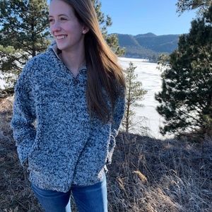 Charcoal Sherpa Pullover